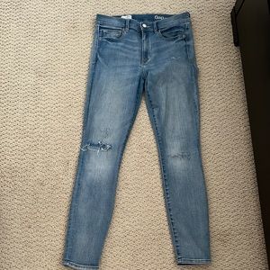 Gap Skinny Distressed Jeans